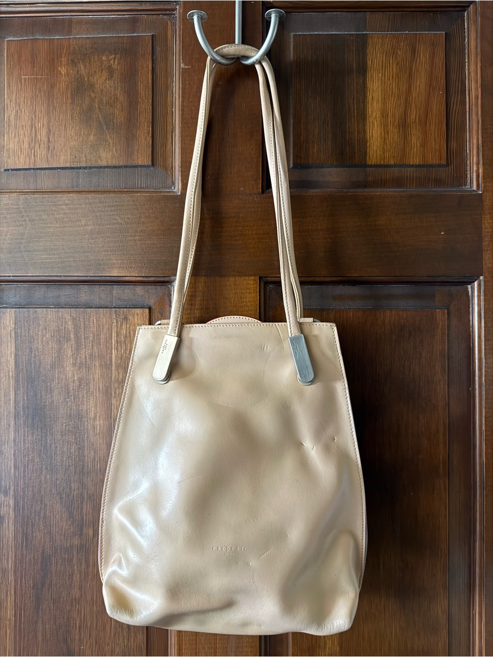 FredericT Leather Shoulder Handbag
Backpack, Tan